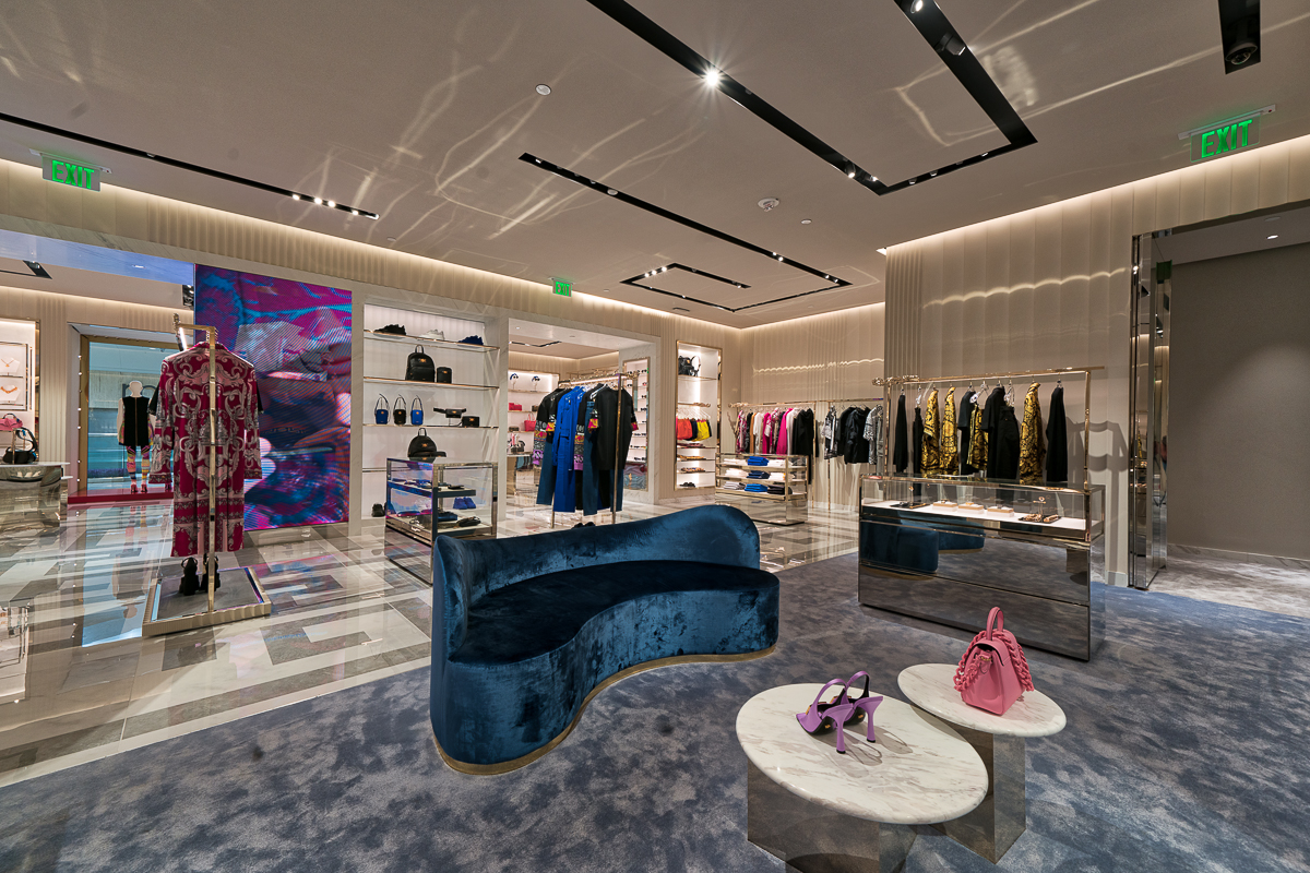 JRM Details New Store Fit-Outs For Peloton, Versace At The Mall At Short  Hills In NJ