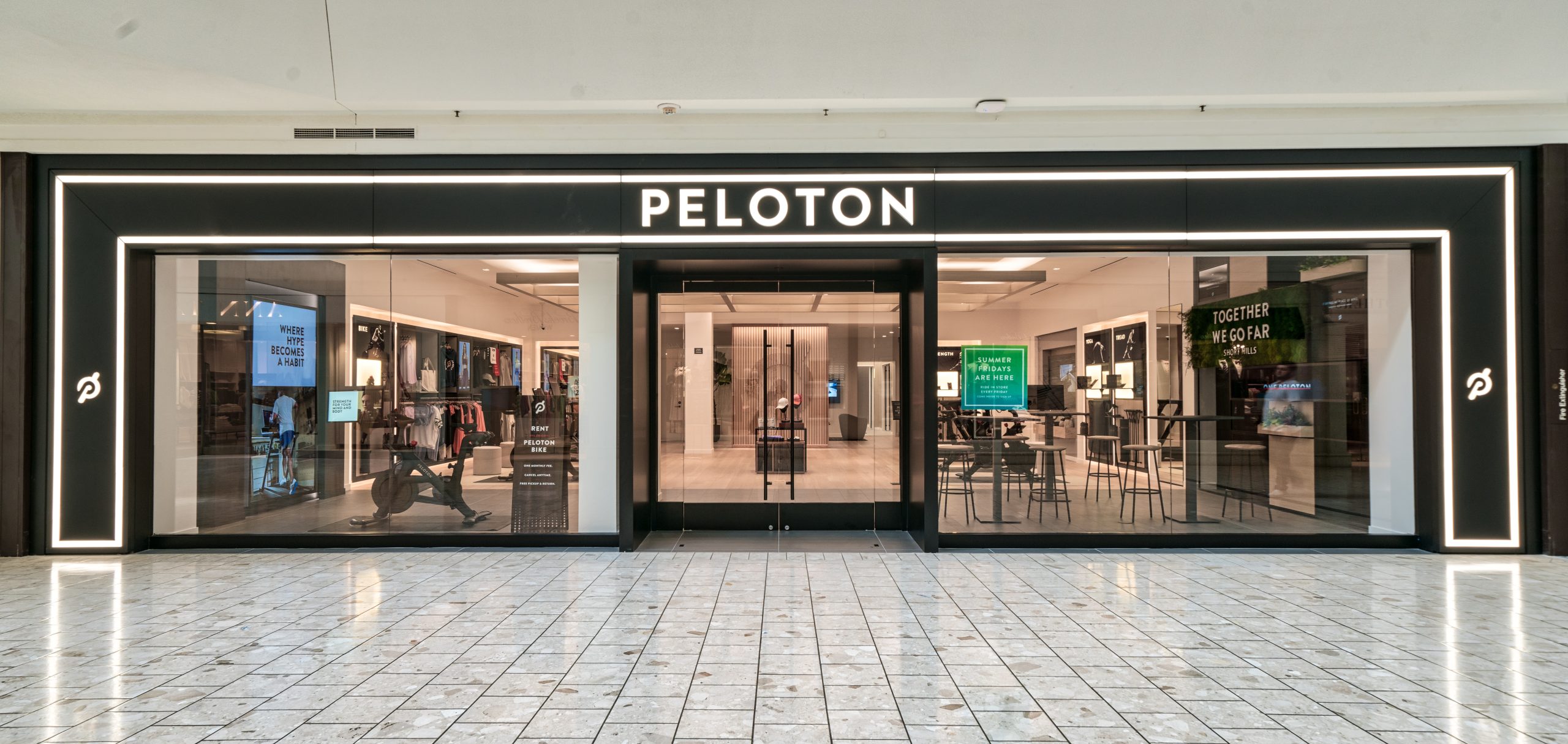 JRM Details New Store Fit-Outs For Peloton, Versace At The Mall At