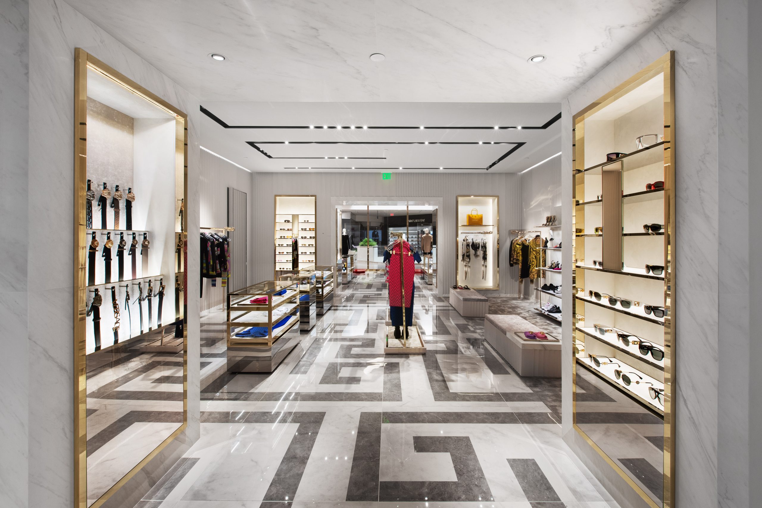 JRM Details New Store Fit-Outs For Peloton, Versace At The Mall At