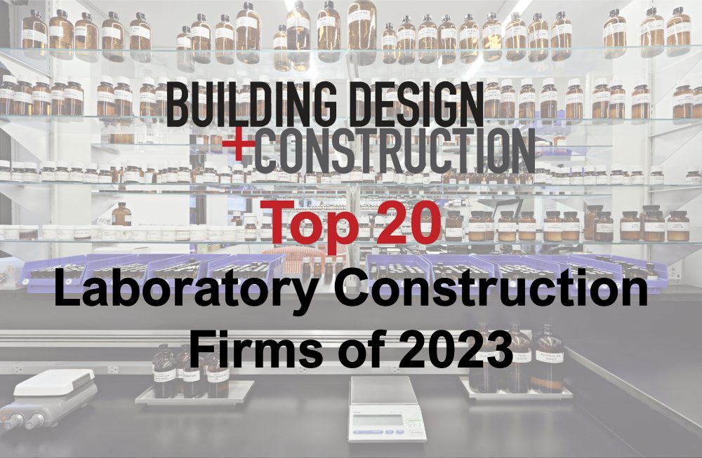 Jrm Construction Ranks Among Bdcs Top 20 Laboratory Construction Firms Of 2023 Jrmcm 3738